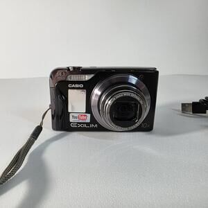 CASIO EXILIM EX-H15 Digital Camera w/Battery, Charger & SD Card